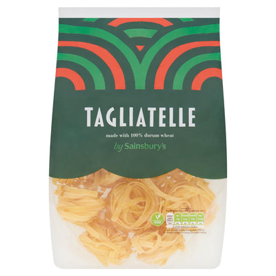 Sainsburys Sainsbury's Tagliatelle Pasta 500g- Buy online at McGrocer