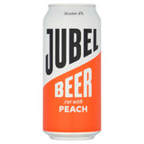 Jubel beer cut with peach 440ml, imported from the UK