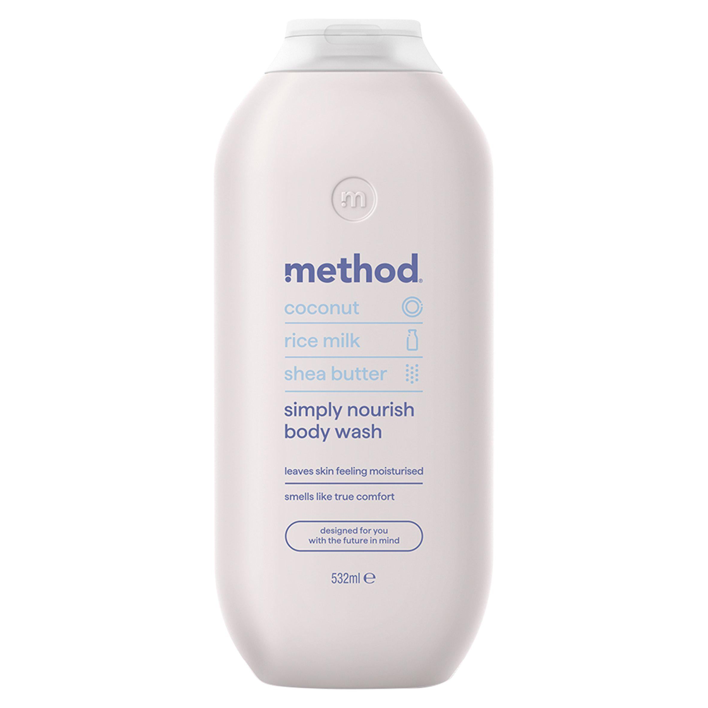 Method Simply Nourish body wash 532ml (British brand)