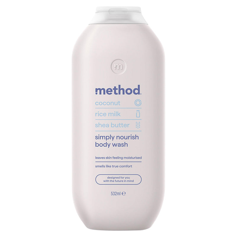Method Simply Nourish body wash 532ml (British brand)