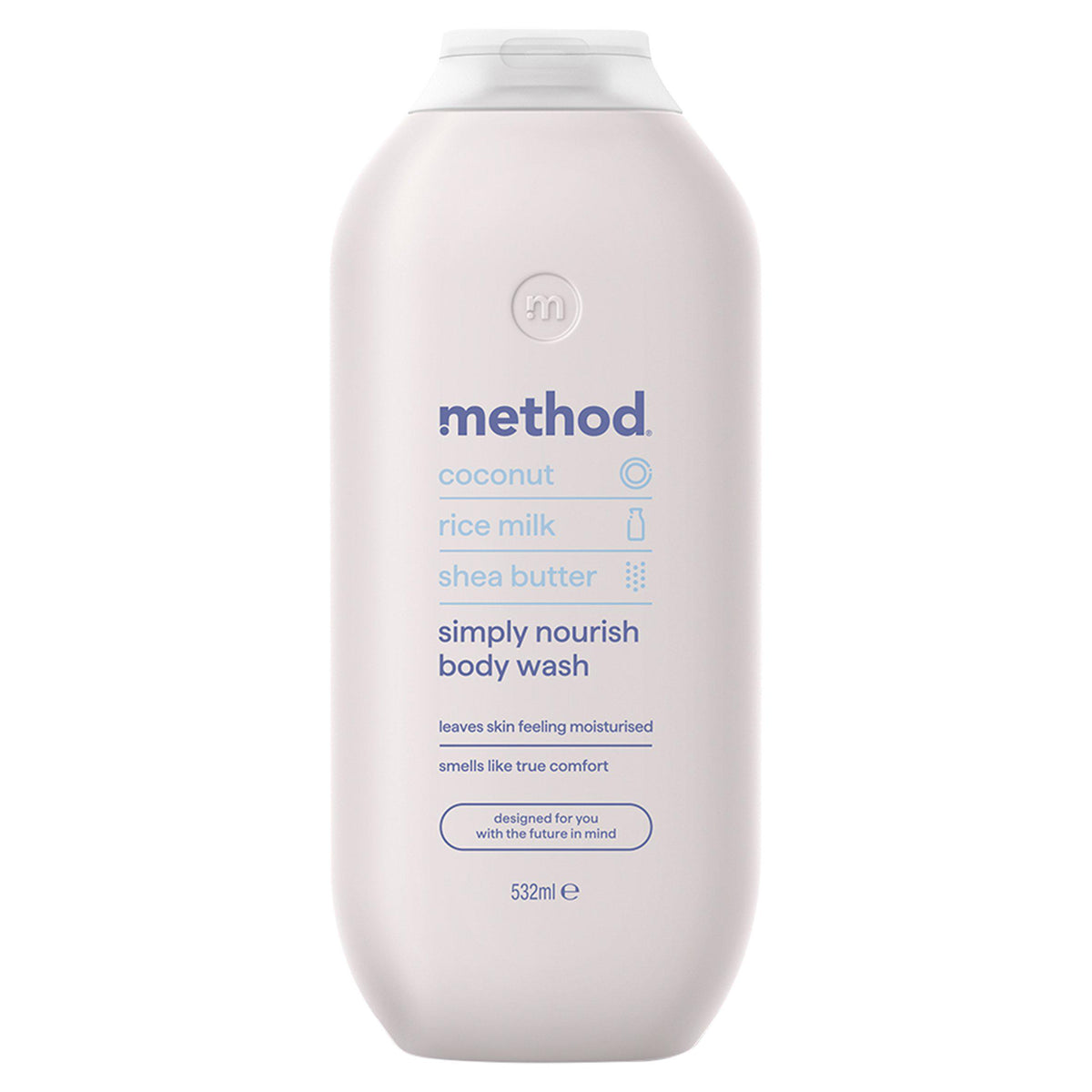 Method Simply Nourish body wash 532ml (British brand)
