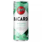 Bacardi Mojito premix cocktail 25cl - British product