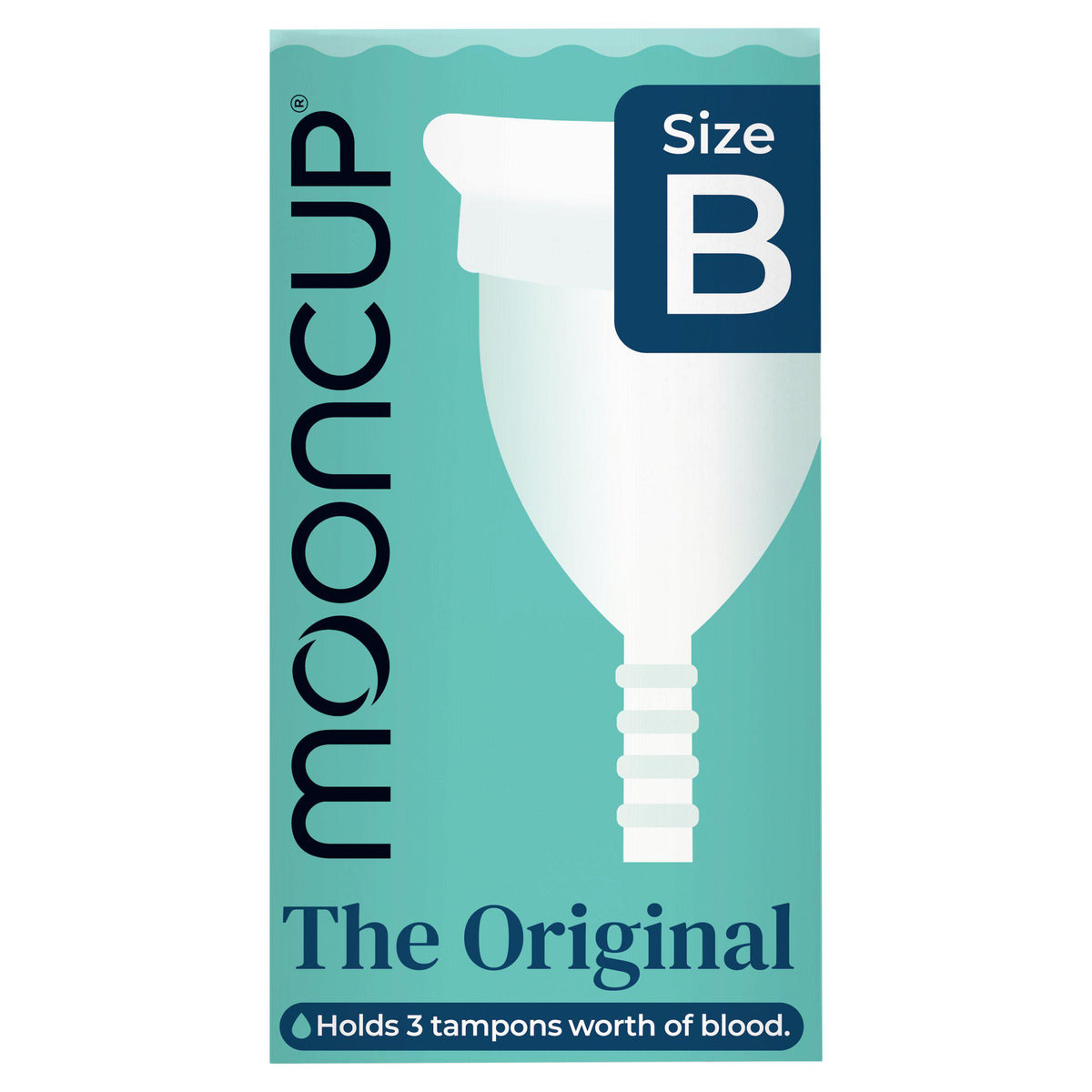 Mooncup Size B menstrual cup (British brand)