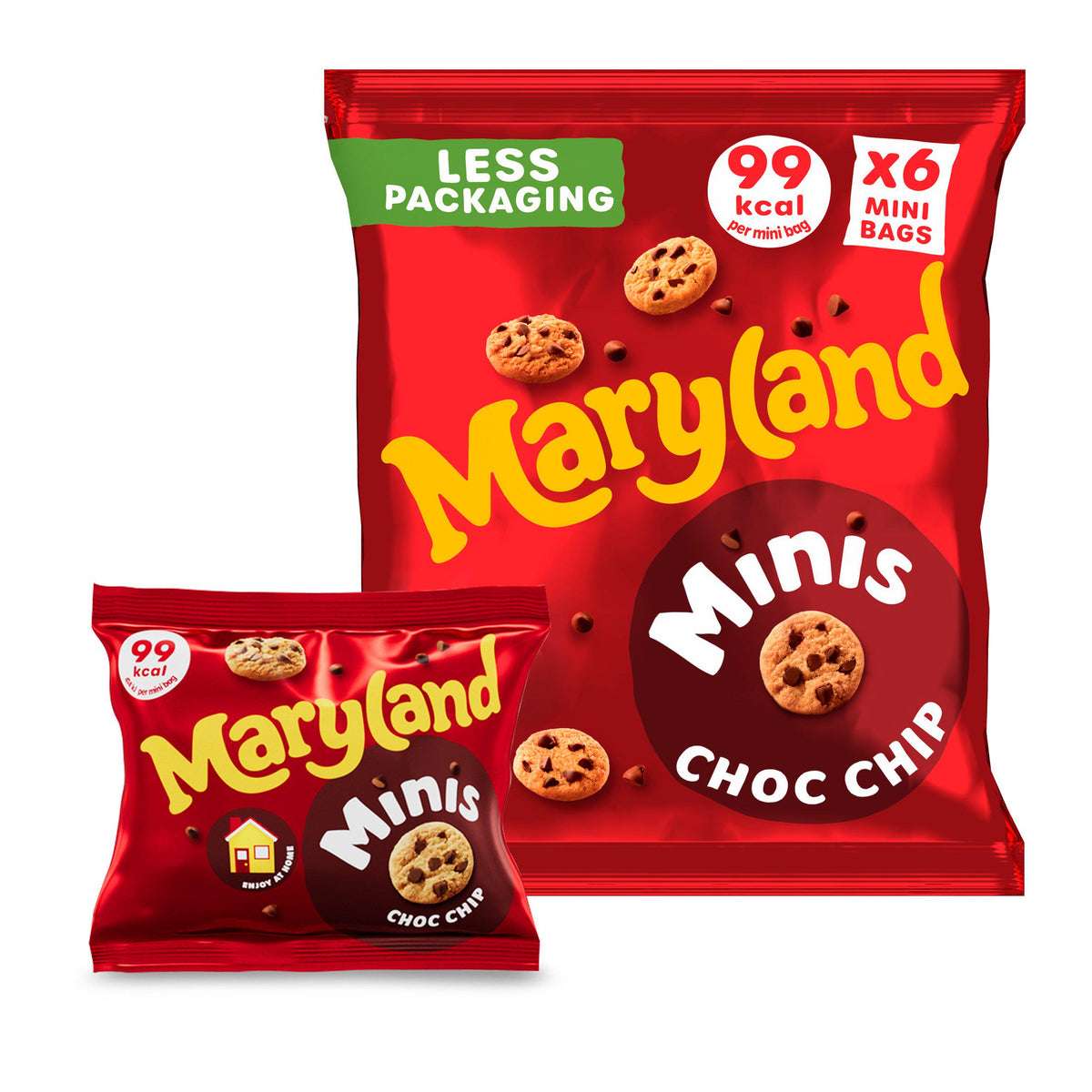 Maryland Minis chocolate chip cookies multipack (British brand)