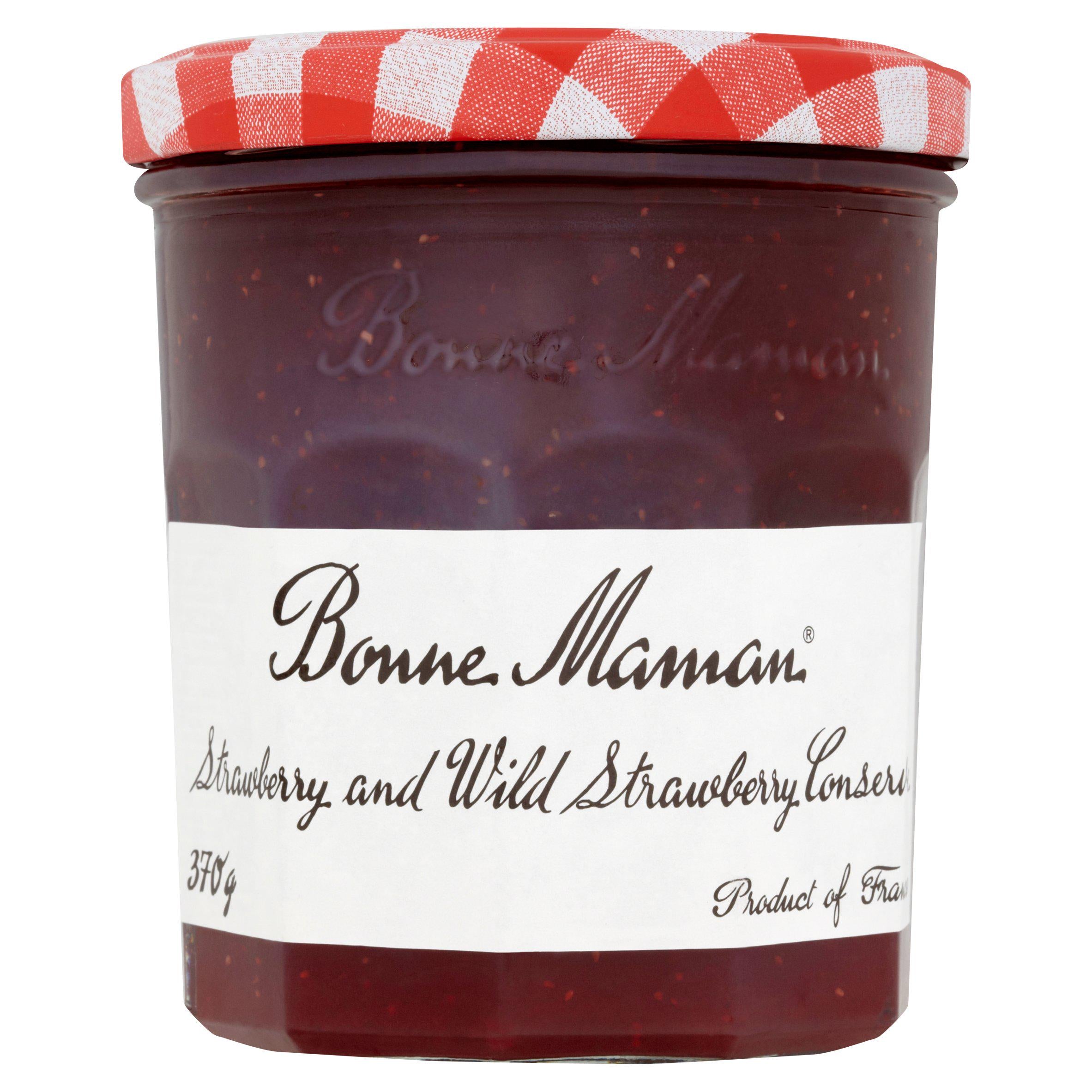 Bonne Maman Wild Strawberry Jam 370g - French product