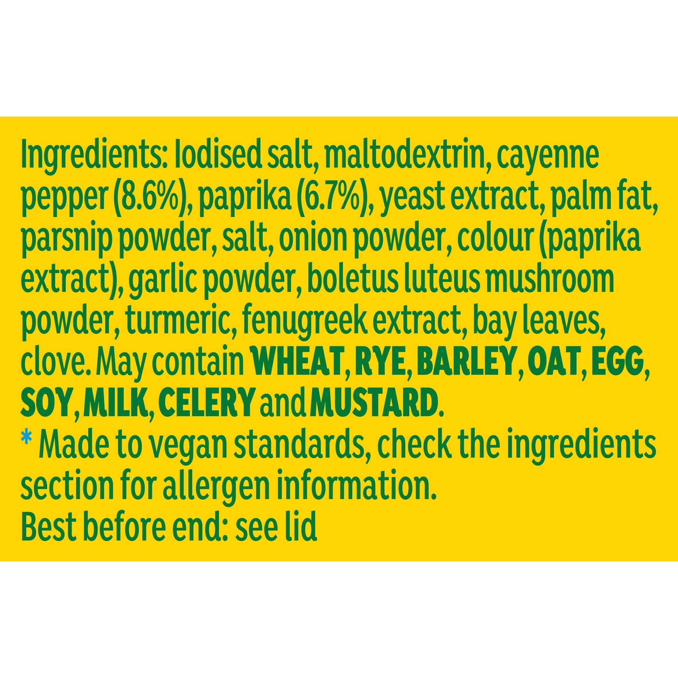 Knorr all purpose chilli seasoning 90g - British product