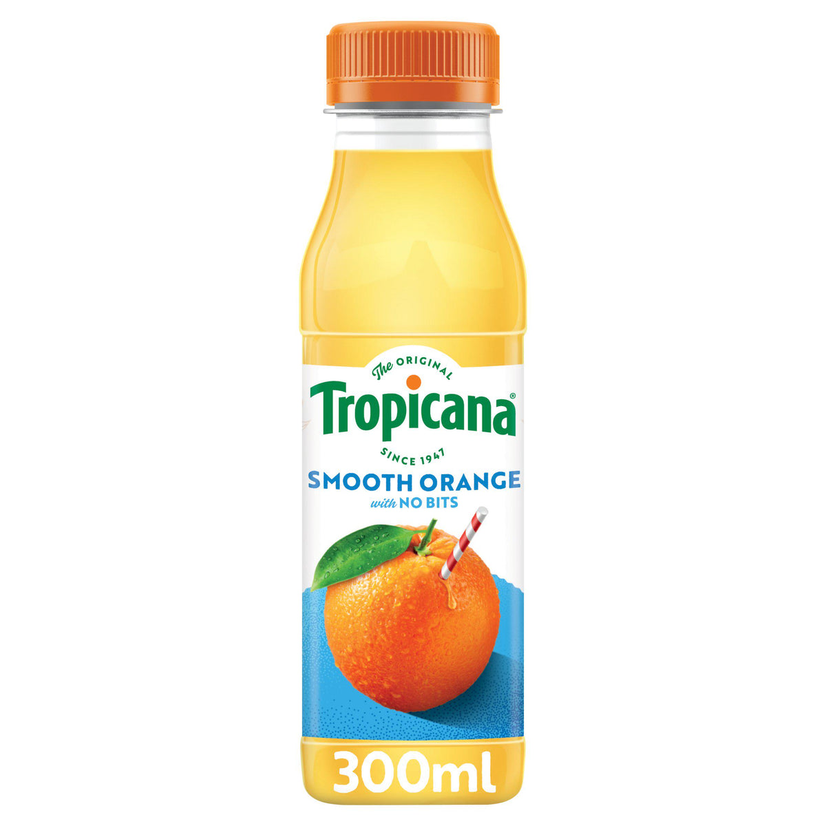 Tropicana pure smooth orange juice 300ml - British product