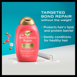 OGX Bond Protein Repair Conditioner 385ml, imported from the UK