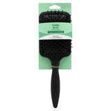 Sainsbury's paddle brush made from recycled plastic - British product