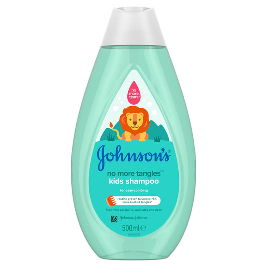 Johnson’s No More Tangles Kids Shampoo 500ml GOODS Sainsburys   