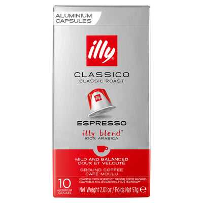 Sainsburys Illy Classico Roast Aluminium Coffee Capsules 10 Pack- Buy online at McGrocer