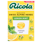 Ricola sugar free lemon mint drops 45g - British product