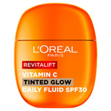 L'Oréal Paris Revitalift Tinted Glow Daily Fluid Vitamin C 40ml, imported from the UK