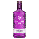 Whitley Neill Rhubarb & Ginger Gin 70cl (British brand)