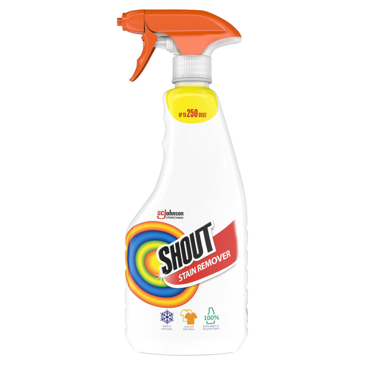 Shout Triple Acting stain remover spray 500ml - British product