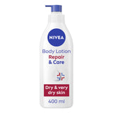 Nivea body lotion Repair & Care for very dry skin 400ml (British brand)