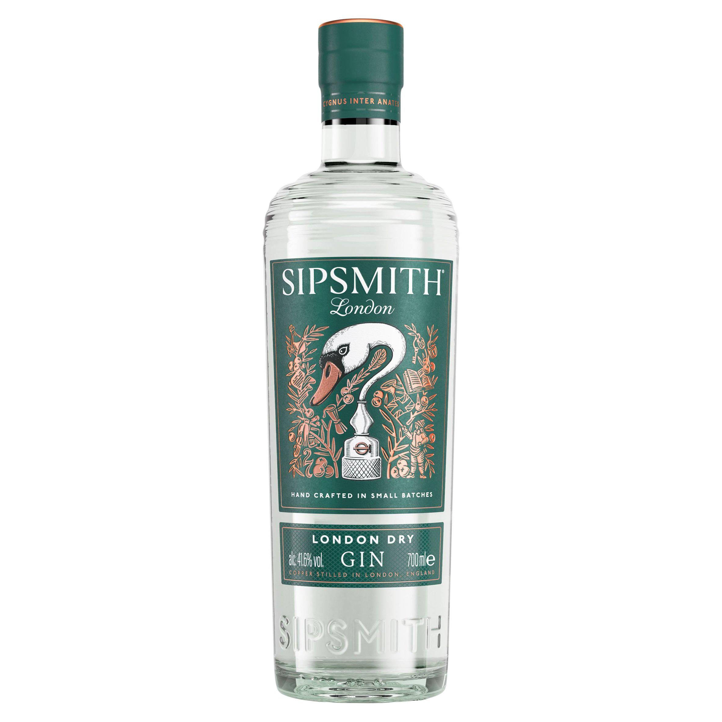 Sipsmith London Dry Gin 70cl handcrafted gin, UK version