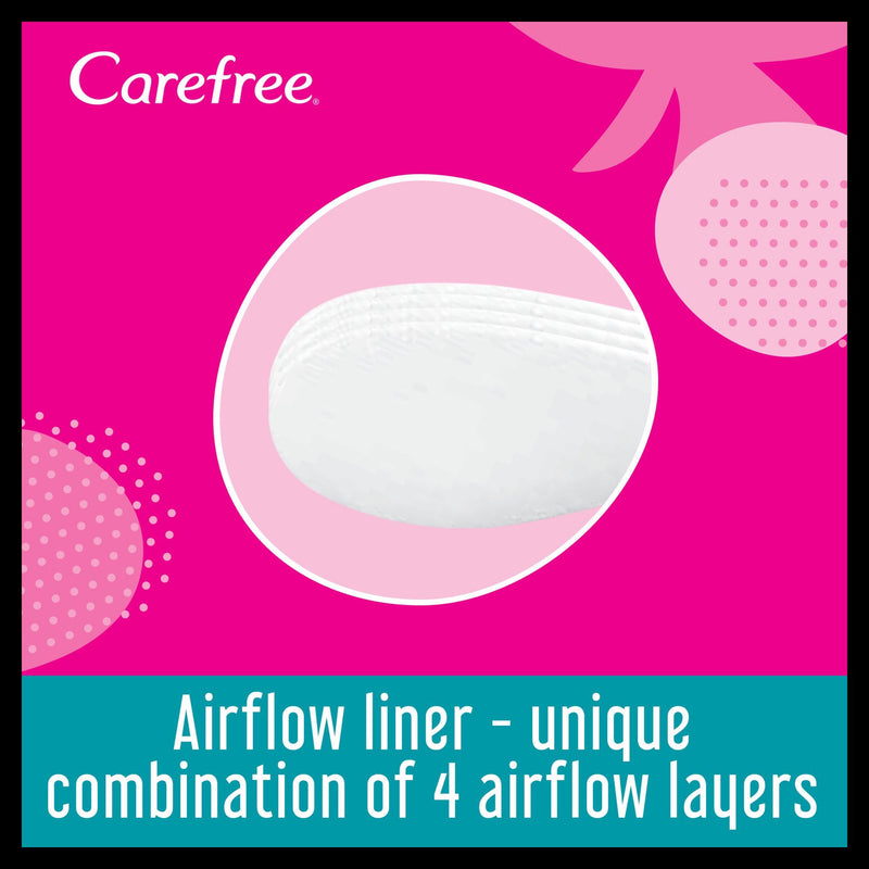 Carefree Normal panty liners with Cotton Extract 20 count, imported from the UK