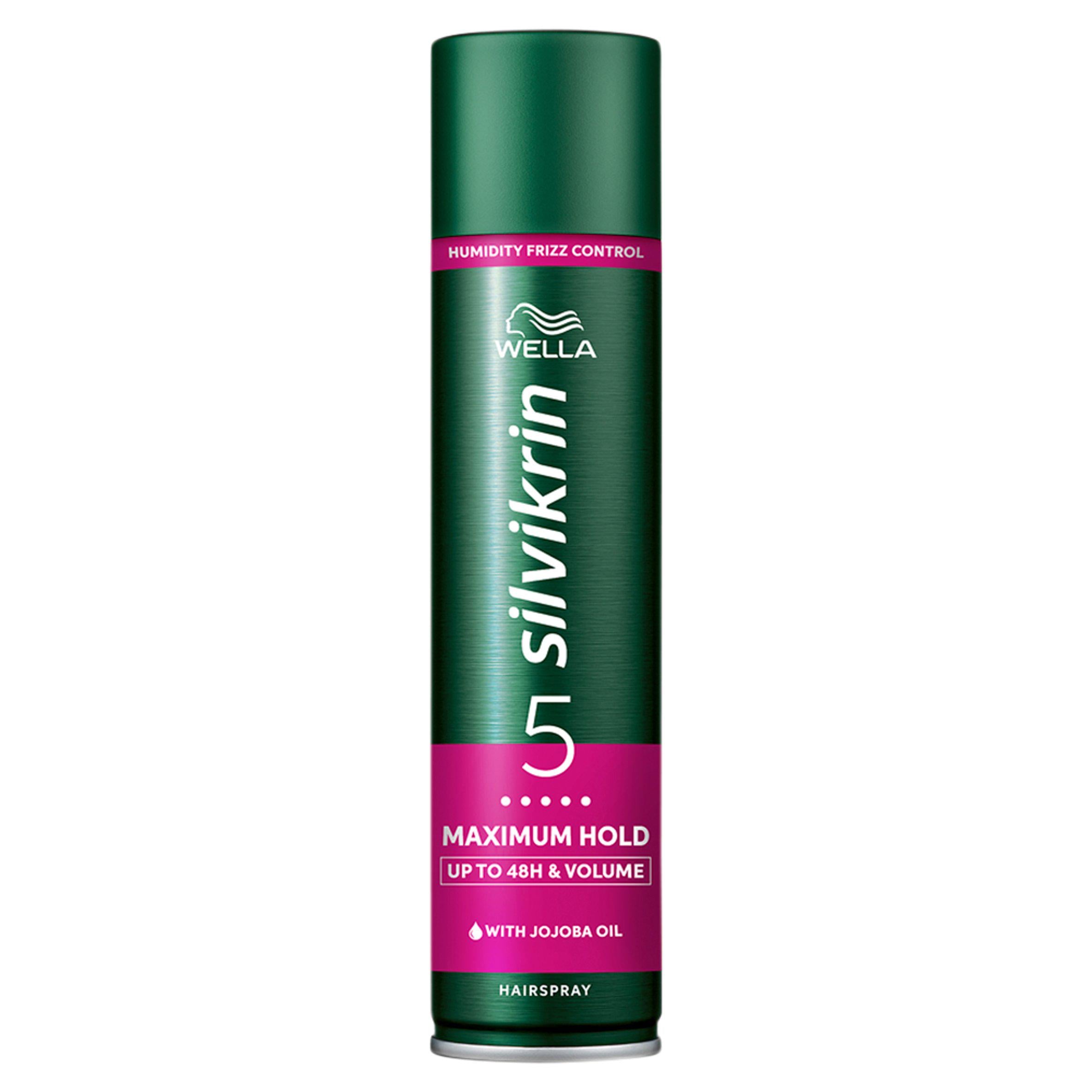 Wella Silvikrin maximum hold hairspray 75ml (British brand)