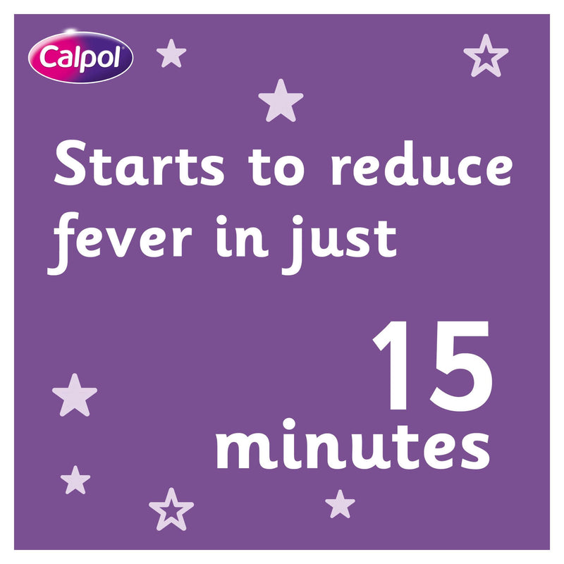 Calpol infant paracetamol suspension sugar-free 100ml - British product