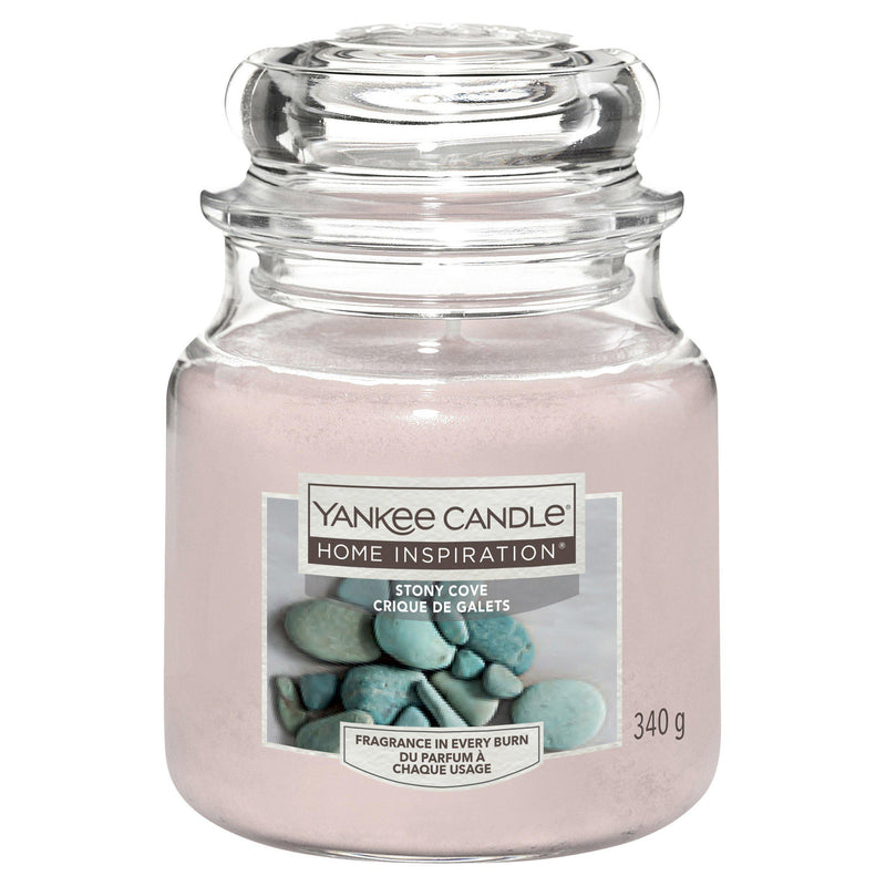 Yankee Candle Stony Cove medium jar candle, imported from the UK