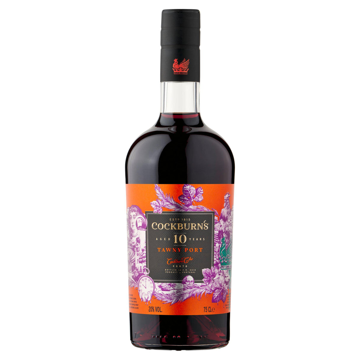 Cockburn's Aged 10 Years Tawny Port 75cl (British brand)