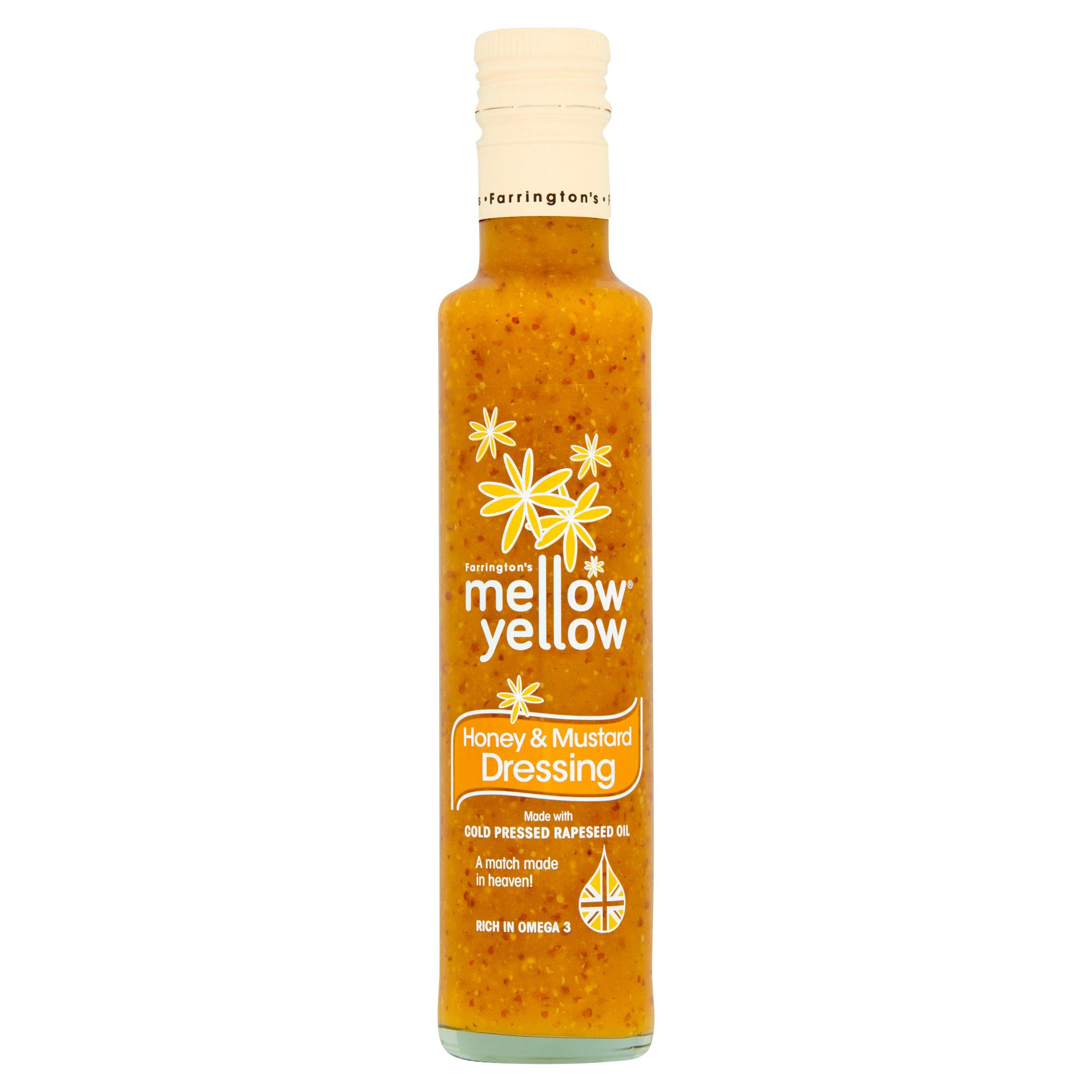 Farrington's Mellow Yellow honey mustard dressing 250ml, UK version