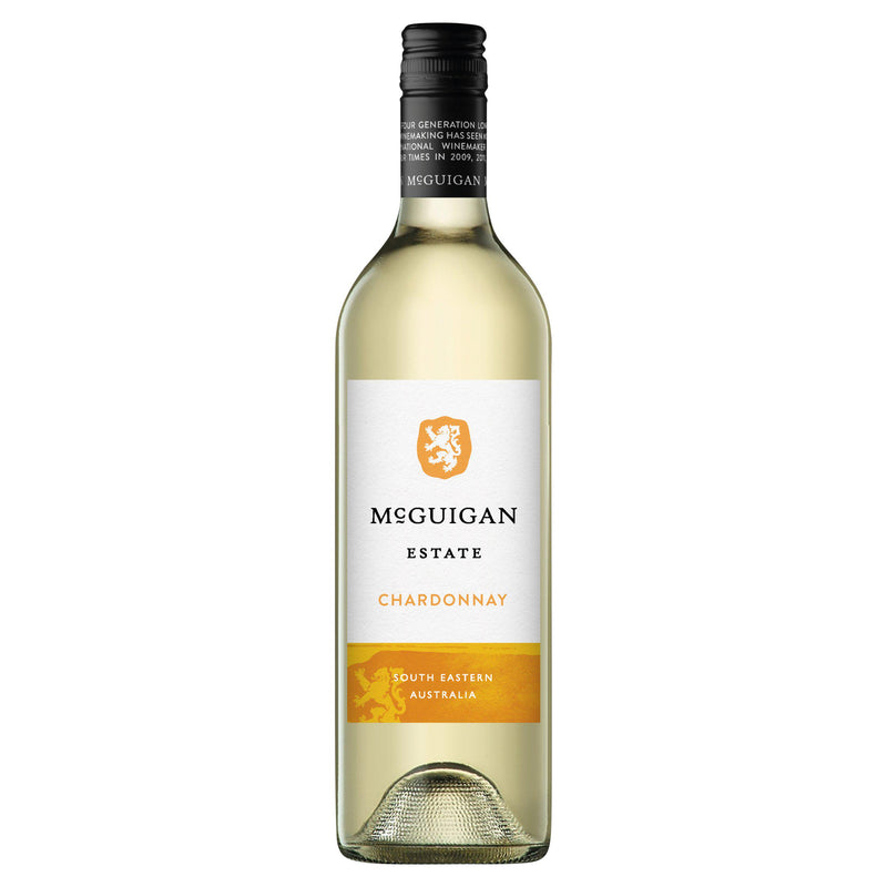 McGuigan Estate Chardonnay White Wine bottle 75cl imported from the UK