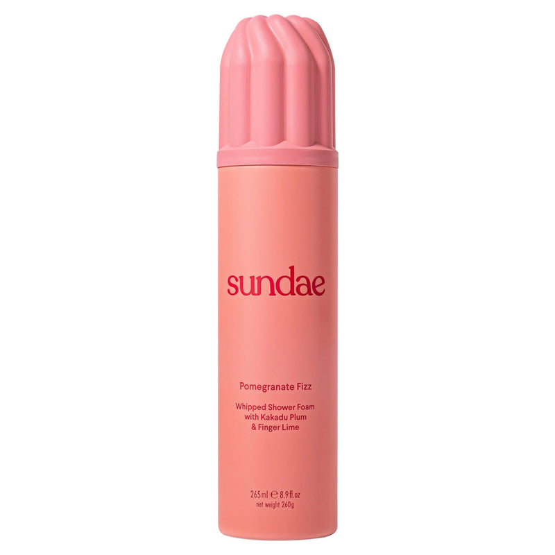 Sundae Pomegranate Fizz Whipped Shower Foam 260g (British brand)