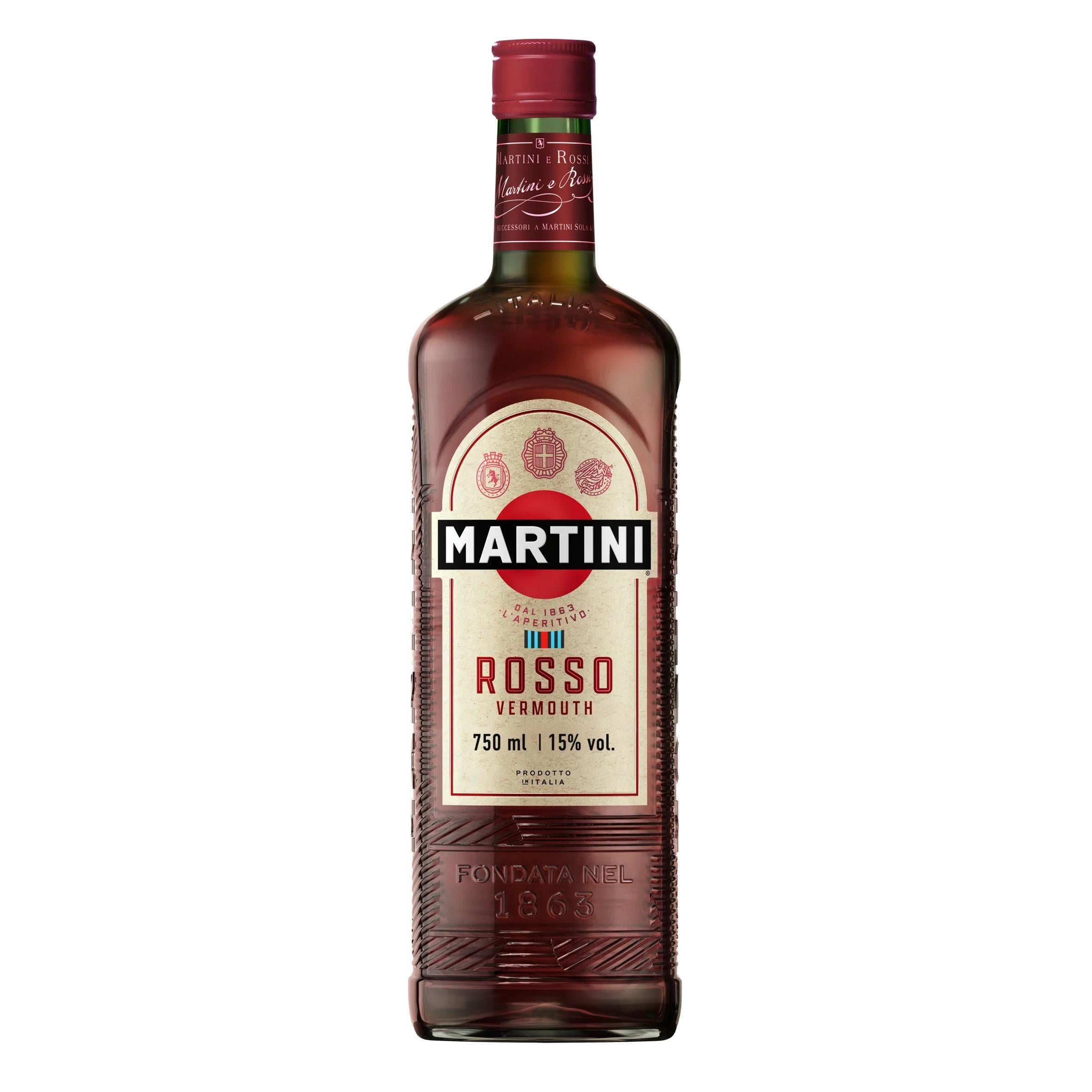 Martini Rosso vermouth aperitivo 75cl (British brand)