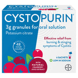 Cystopurin cystitis relief granules 3g 6 sachets, UK version