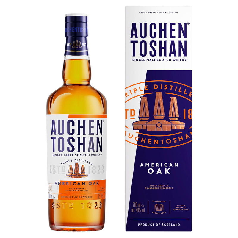Auchentoshan American Oak single malt Scotch whisky 70cl - British product