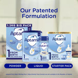 Aptamil First Infant Milk starter pack 6x70ml, UK version