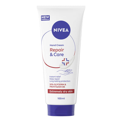 Sainsburys Nivea 3 in 1 Repair Hand Cream 100ml- Buy online at McGrocer