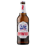 Zywiec premium beer 500ml bottle (British brand)