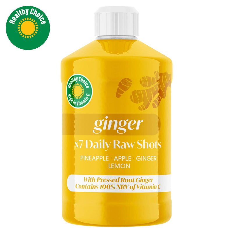 Sainsbury's Ginger Raw Shots 420ml, UK version