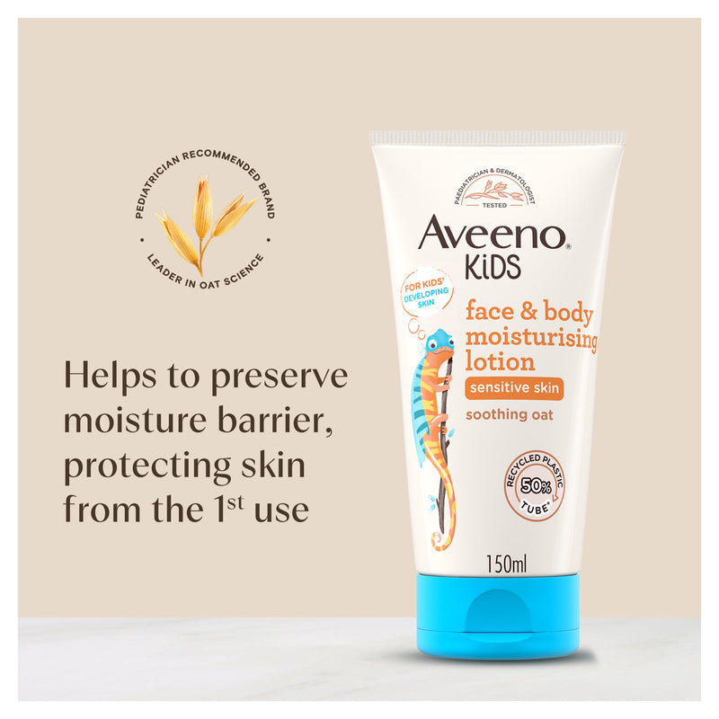 Aveeno kids moisturising lotion 150ml, UK version