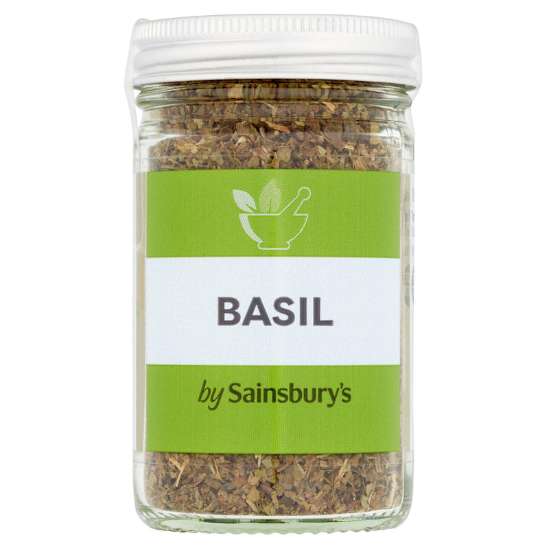 Sainsbury's dried basil 15g - British product