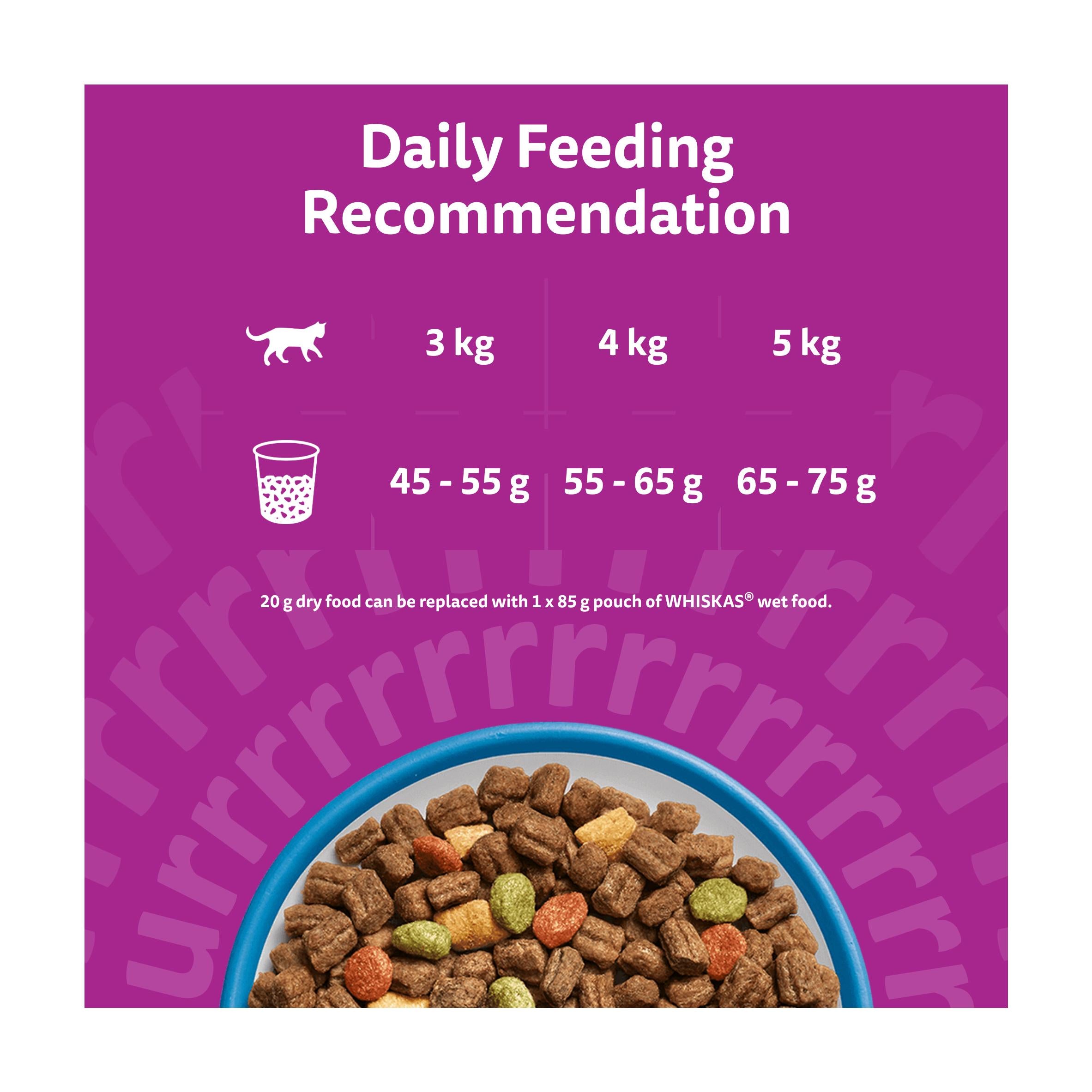 Whiskas tuna dry cat food 800g, UK version