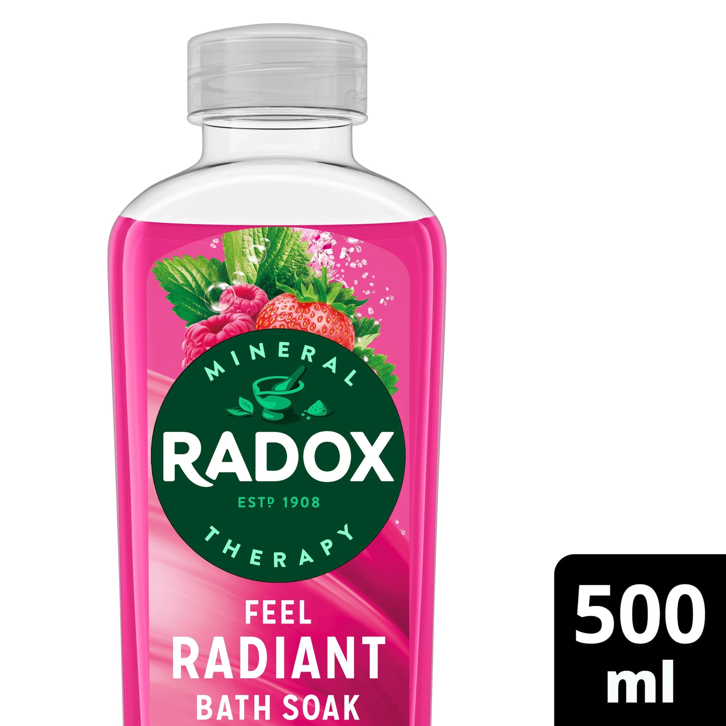 Radox Feel Radiant bath soak 500ml - British product