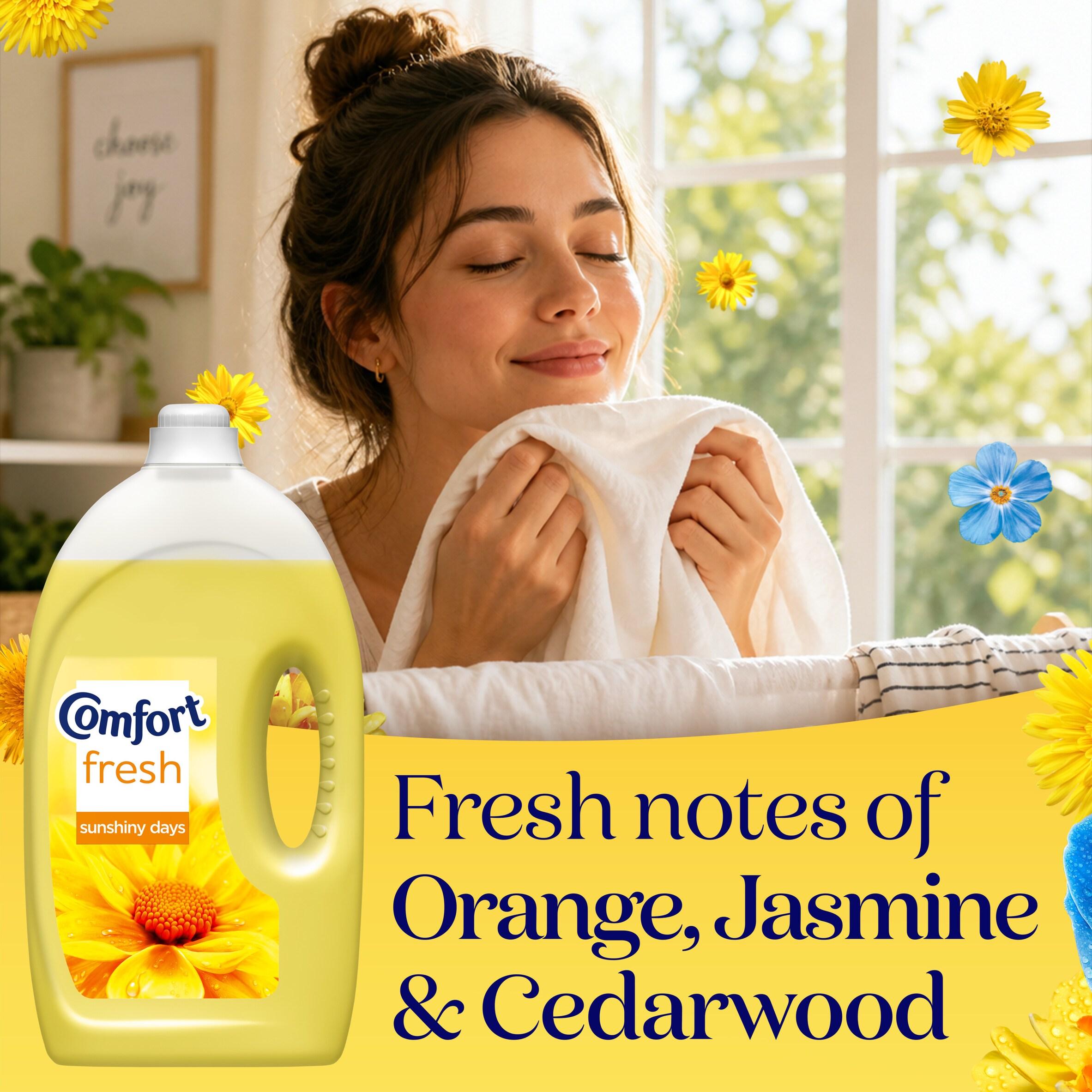Comfort Sunshiny Days fabric conditioner 2.4L - British product