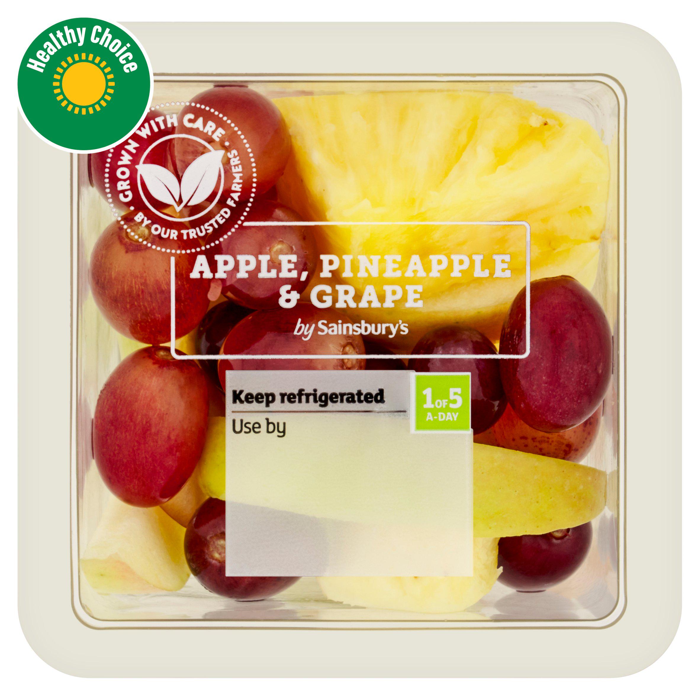Sainsbury's Apple, Pineapple & Grape 160g