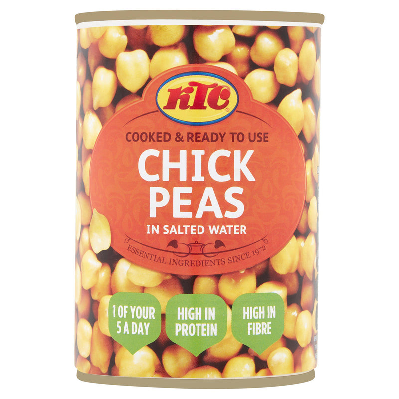 KTC chickpeas cooked 400g, UK version