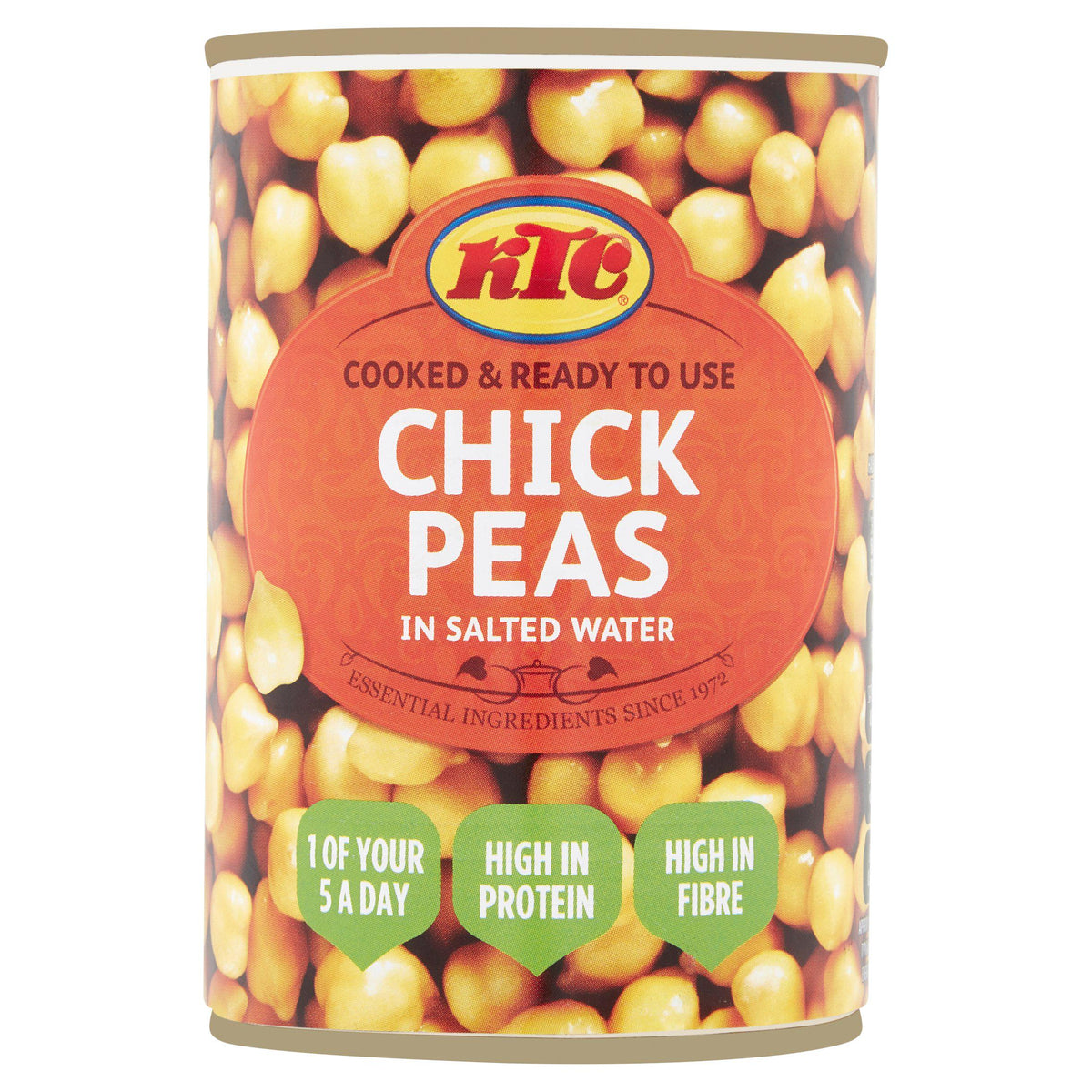 KTC chickpeas cooked 400g, UK version