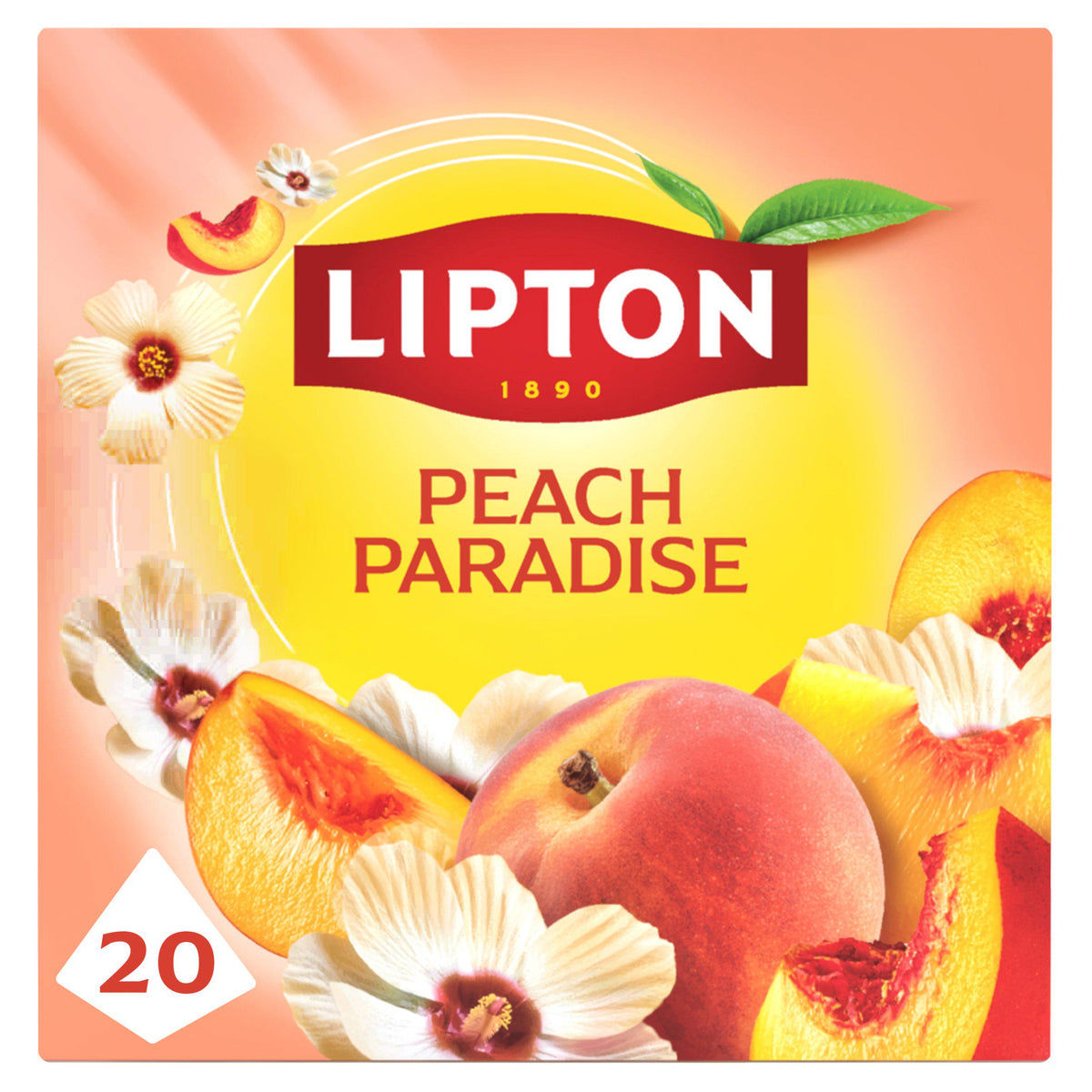 Lipton Peach Paradise fruit tea 20 bags (British brand)