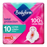 Bodyform Cour V sanitary towels with wings 10 pack - British product