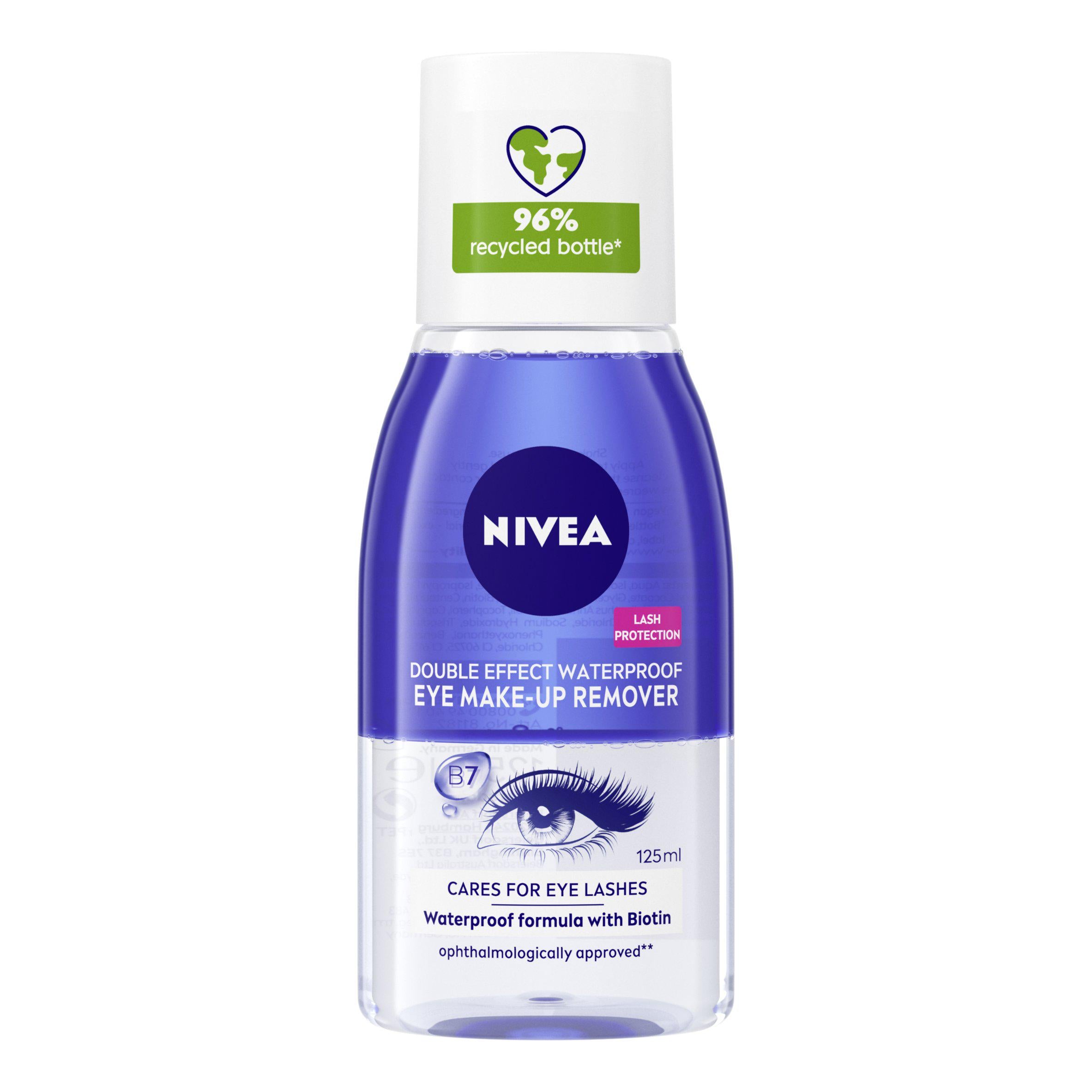 Nivea Double Effect Eye Make Up Remover 125ml, UK version