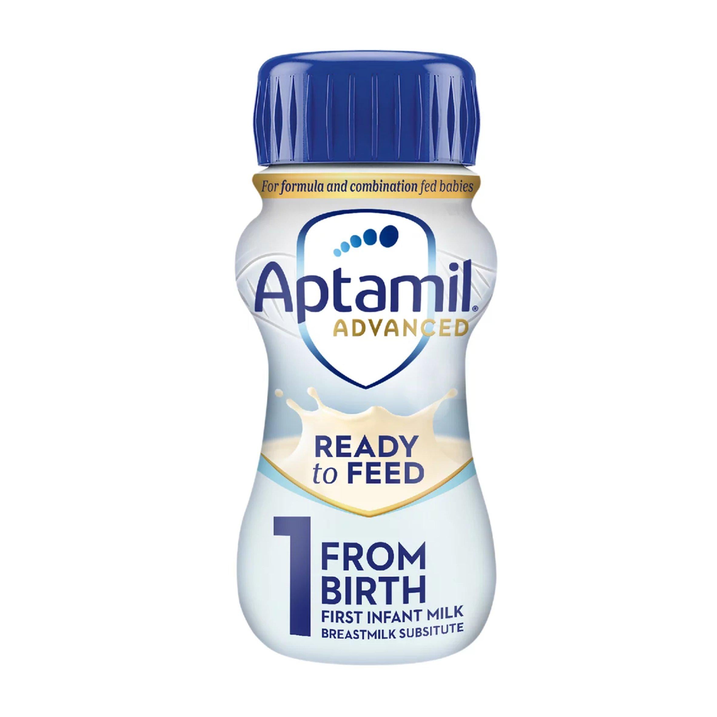 Aptamil Advanced 1 baby formula 200ml, imported from the UK