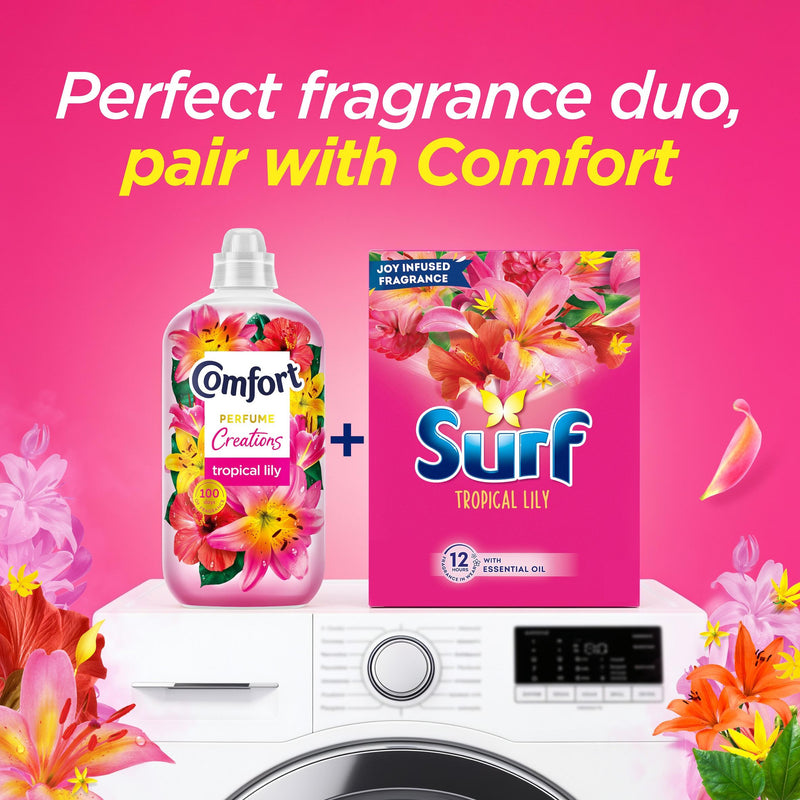 Surf Tropical Lily washing powder 3.75 kg, UK version
