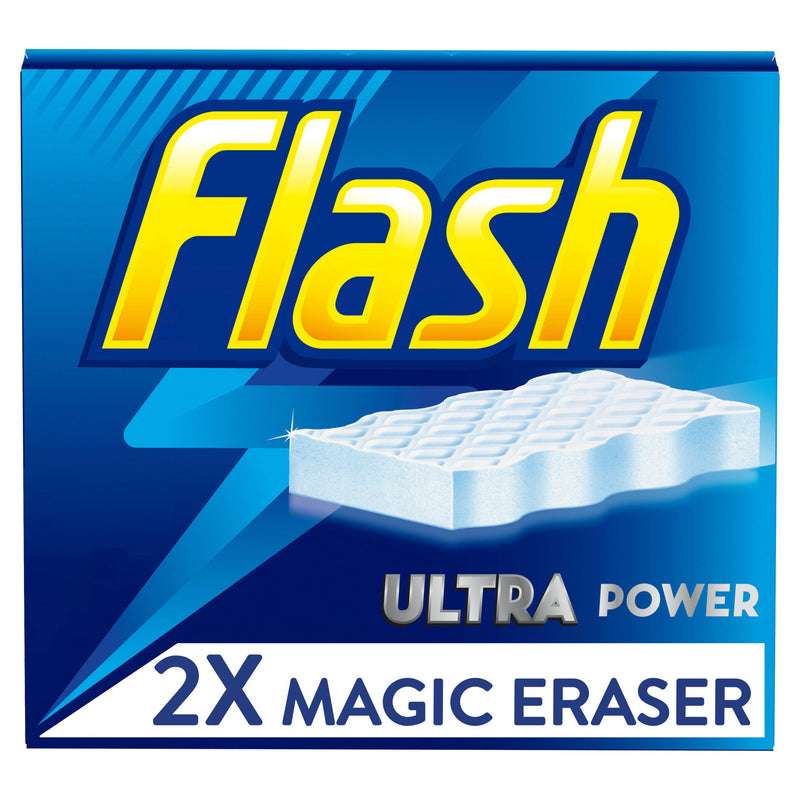 Flash Magic Eraser Extra Power 2-pack cleaning sponge, UK version